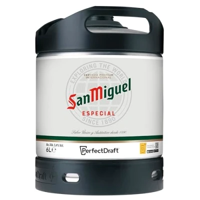Image of Keg PerfectDraft San Miguel Beer for Machine, 6L
