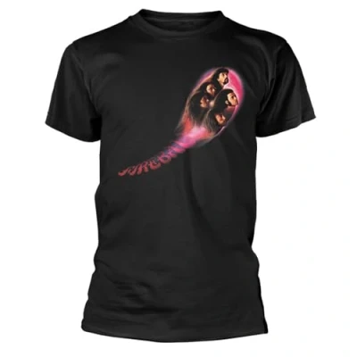 Image of Plastic Head Deep Purple Fireball Band Logo T Shirt XL