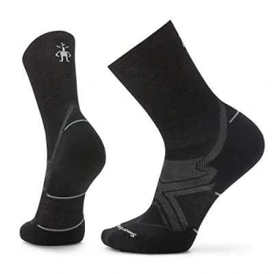 Image of Smartwool Run Cold Weather Targeted Cushion Crew Socks S Black