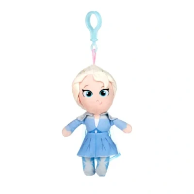 Image of Whitehouse Leisure Frozen 2 Gift Quality Super Soft Plush Toy 5&quot; Keyclip Elsa