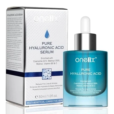 Image of Hyaluronic Acid Serum for Face Firming, Plumping, Regenerating Moisturiser Anti Aging &amp; Antioxidants Hydrating Women and Men