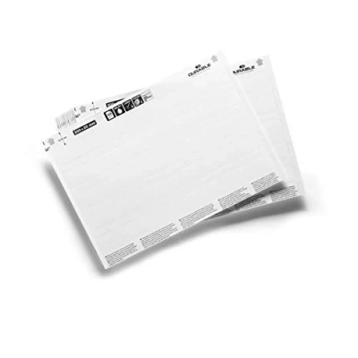 Image of Durable 800002 Label Refill 200 x 20 mm, 100 Labels on A5 Sheets, White