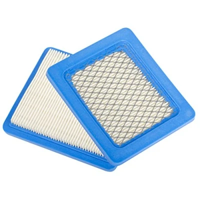 Image of Carkio (Pack of 2) Flat Air Filter Cartridge Replacement for Briggs &amp; Stratton 491588 491588S 4915885 399959 JOHN DEERE PT15853 Oregon 30 710 New Cleaner