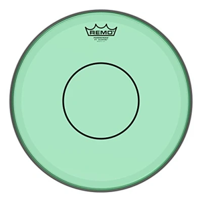 Image of Remo Schlagzeugfell Powerstroke 77 Colortone Green Drum Head, 13&quot;