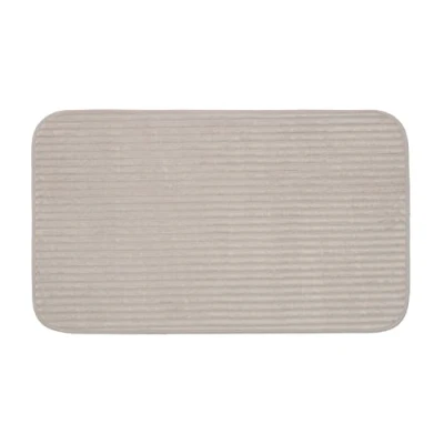 Image of Gözze Non Slip Soft Bath Mat, 100% Polyester, 50 x 70 cm Taupe