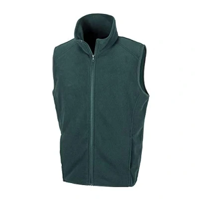 Image of Result Microfleece Gilet, Forest Green, 2XL. R116X