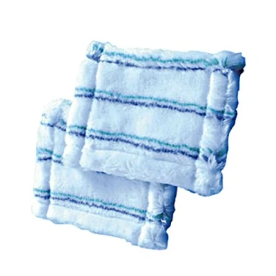 Image of KLEENEZE EXTENDABLE BATH &amp; TILE CLEANER SPARE PADS x 2 to fit head 120x80mm