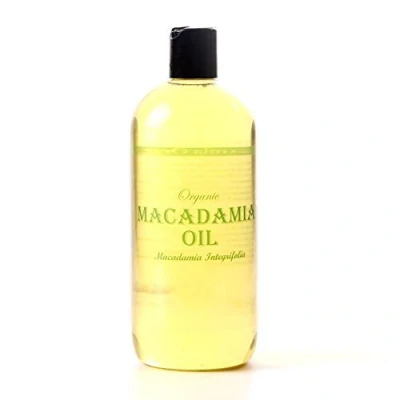 Image of Mystic Moments Organic Macadamia Carrier Oil 500ml Pure &amp; Natural Perfect For Hair, Face, Nails, Aromatherapy, Massage and Dilution Vegan GMO Free
