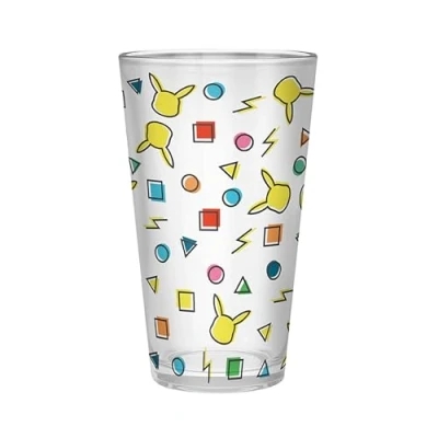 Image of ABYSTYLE Pokémon Pikachu Pattern 400ml Glass