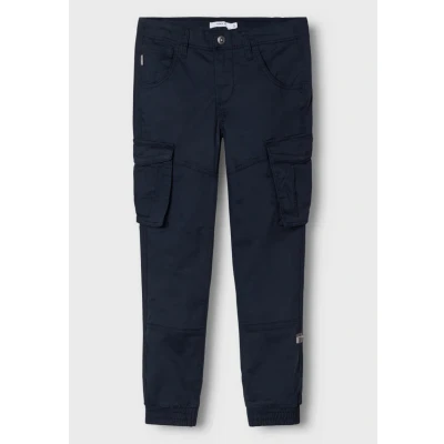 Image of NAME IT Boy&#039;s Nkmryan Cargo R TWI Pant 2222 Ba Noos, Dark Sapphire, 15 Years