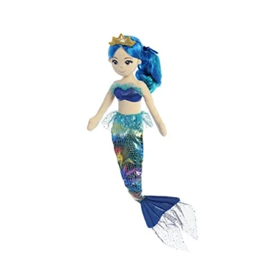 Image of Aurora, 33231, Sea Sparkles Rainbow Indigo, 18In, Soft Toy, Blue