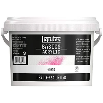 Image of Liquitex Basics Acrylic Additive, Gesso, 1.89L Pot