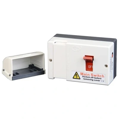 Image of Lewden MSF Main Switch Fuse Double Pole 80A White MSF100