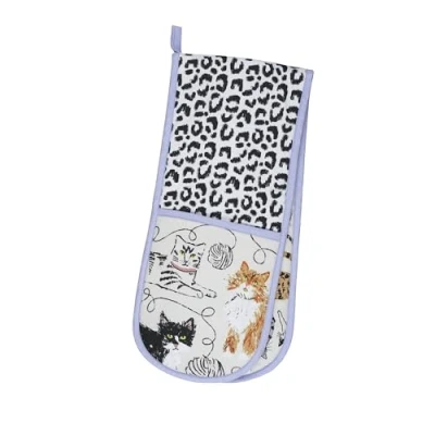 Image of Ulster Weavers Feline Friends Double Oven Glove