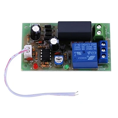 Image of AC 220V Timer Delay Switch Module, Input/Output Trigger Adjustable 1sec to 5min Module Turn Off Board Time Board(1Sec. 5Min.)