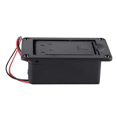 Image of Drfeify 9V Battery Holder Case Box Cover for Guitar Pickup Accessory
