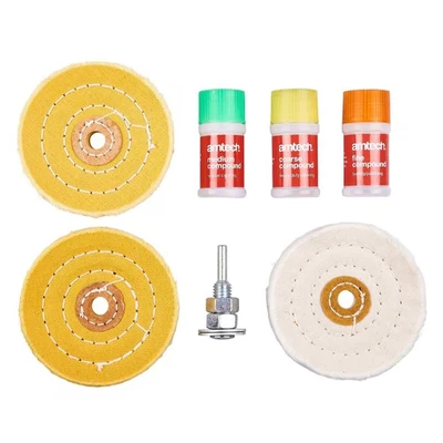 Image of Amtech E2610 3 Piece Metal polishing Set
