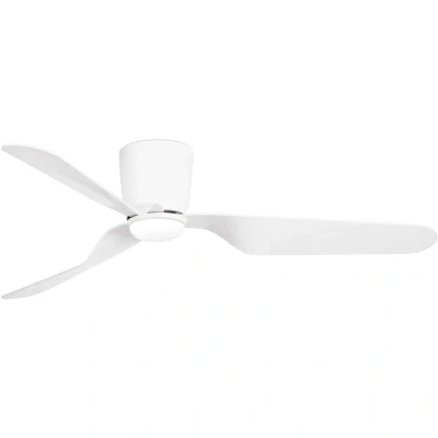Image of Pemba LED White Ceiling Fan with DC Motor, 3000K