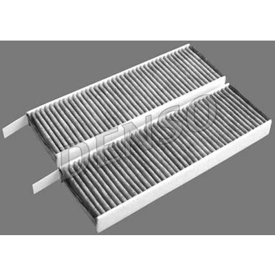 Image of 6447XG, A22100800 Pollen Filter DENSO DCF073K Activated Carbon 292mm 96mm 30mm CITROËN: C4 Grand Picasso 2, Berlingo II Van