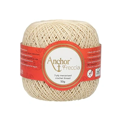 Image of Anchor 4771012 00387 Crochet Yarn, Cotton, Beige