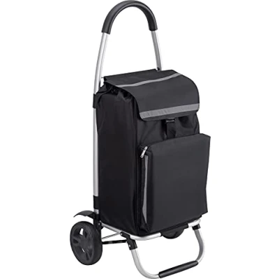 Image of Meister Shopping Trolley 54 litres with Cooling Compartment Removable and Rainproof Bag Hanging for Foldable Shopper Trolley, 6816800