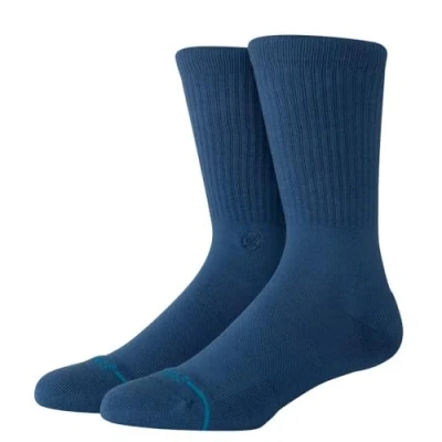 Image of Stance ICON Unisex Socks, Size: 5.5 7.5, Dark blue