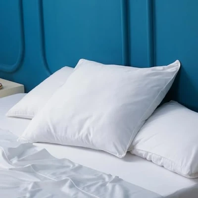 Image of Sheet Story Bamboo Pillow Cases 2 pack 65x65cm Square Size 400 Thread Count, Soft and Cooling Pillowcases Hypoallergenic Covers Extra Deep Inner Flap Envelope Closure