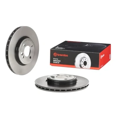 Image of 34116768933 Brake DISC BREMBO Coated LINE 09.A047.41 294mm 22mm 4 internally vented High carbon MINI: Hatchback, Convertible