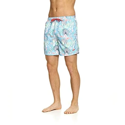 Image of Zoggs Sanctuary 16&quot; Swim Trunks Shorts Multi Coloured, Size UK XX Large/Waist 40&quot;