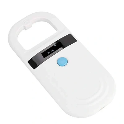 Image of Liyeehao Pet Microchip Scanner Tag 134.2kHz 125kHz FDX B (ISO11784 / 11785) EMID RFID Reader ID Rechargeable Animal Chip for Animal/Pet/Dog/Cat/Pig