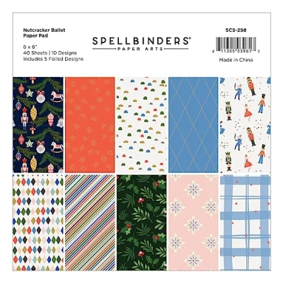 Image of Spellbinders Nutcracker Ballet Paper Pad from The Sweet Collection