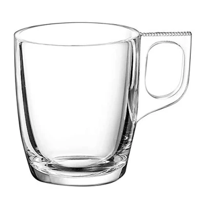 Image of Arcoroc Voluto Glass Espresso Cups 3.2oz / 90ml Set of 6 Small Coffee