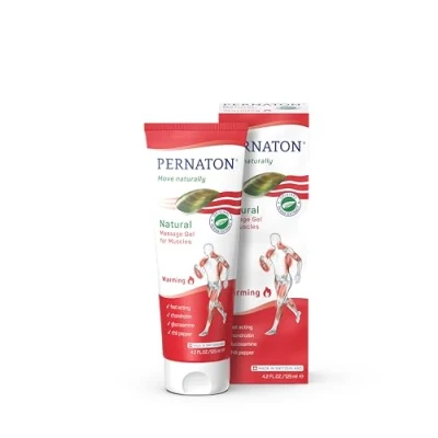 Image of Pernaton Natural Warming Gel for Muscle Massage, Green Lipped Mussel Supports Relaxation, with Original Perna Extract, 125ml