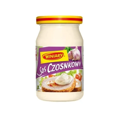 Image of Winiary Garlic Mayo Sauce (Czosnkowy) 250ml x 10 Pack
