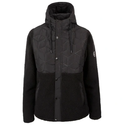 Image of Trespass Womens/Ladies Nicola DLX Fleece Jacket (Black) Size Large