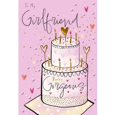 Image of Cards Hallmark Girlfriend Birthday To My You&#039;re Gorgeous