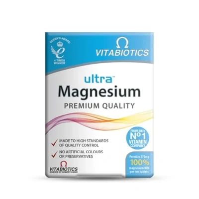 Image of Magnesium Supplement Tablets, By Vitabiotics Ultra