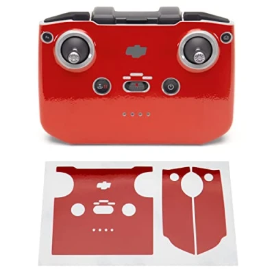 Image of WRAPGRADE Skin Stickers for DJI RC N1 (Super RED)
