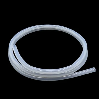 Image of iMeistek Silicone Tube 6mm ID x 9mm OD 2 Meters, Flexible Food Grade Hose Tubing Water Air Pipe Transparent