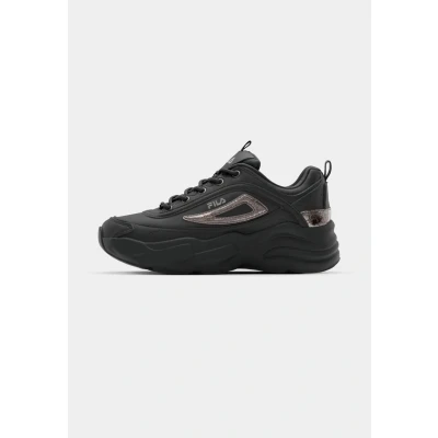Image of FILA Women Skye Zp Wmn Sneaker, Black Gun Metal, 6 UK