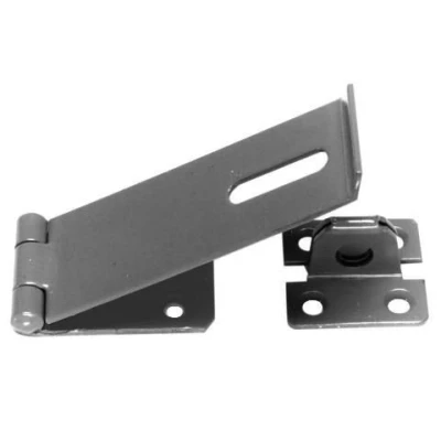 Image of Pack of 10 Perry™ 75mm 3&quot; No.HS617 Safety Hasps &amp; Staples Black