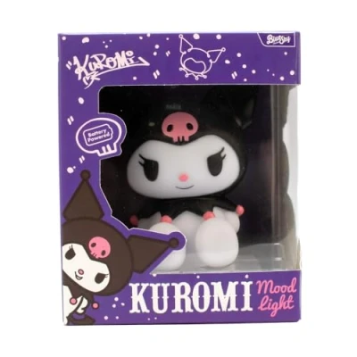 Image of Blue Sky Studios Hello Kitty Character Light, Touch Controlled Lamp for Girls Bedroom, Cute Kawaii Desk Decor, Collectible Merch Gift Kuromi