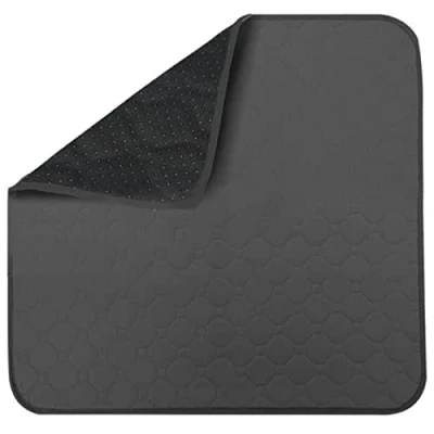 Image of Large Absorbent Washable Incontinence Chair Seat Protector Pad Sheet Waterproof Pads Nonslip Pet Underpads for Adult Children Baby Mat,55x53cm