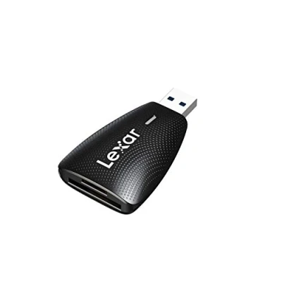 Image of Lexar Multi Card 2 in 1 USB 3.1 Reader, Up to 312MB/s for UHS I II SD and Micro Card, Compatible with 3.0/2.0, Compact Portable Reader High Speed Transfer (LRW450UBAMZN)