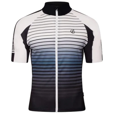 Image of Dare 2b Men&#039;s AEP Virtuous Cycling Jersey with Sweat Wick, Quick Dry, Antibacterial Fabric &amp; Vect Cool Mesh Perfect for Bio Motion Reflective Detailing