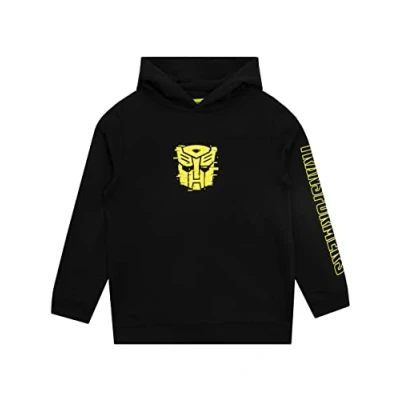 Image of Transformers Boys Hoodie Black 4 5 Years