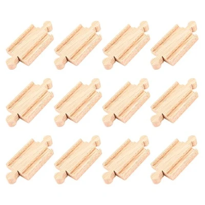 Image of Bigjigs Rail Mini Track Male/Male (Pack of 12)