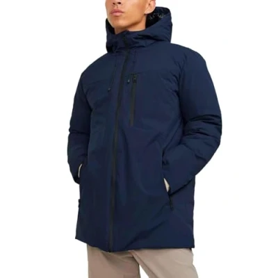 Image of JACK &amp; JONES Men&#039;s Jcopayne Parka Jacket, Blazer Navy, M