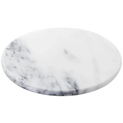 Image of Judge White Marble Round Platter 26cm/10