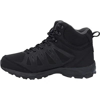 Image of HI TEC Raven MID WP Hiking shoes, Men&#039;s, Size: 11, Black/charcoal Synthetics/textile